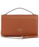 Guess Vg669179Cog Minibags Kamryn Wallet On A String Cognac Nb